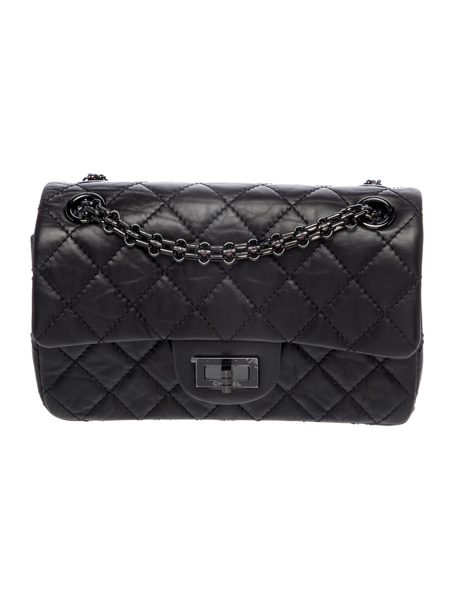 Chanel So Black Mini Reissue Flap Bag