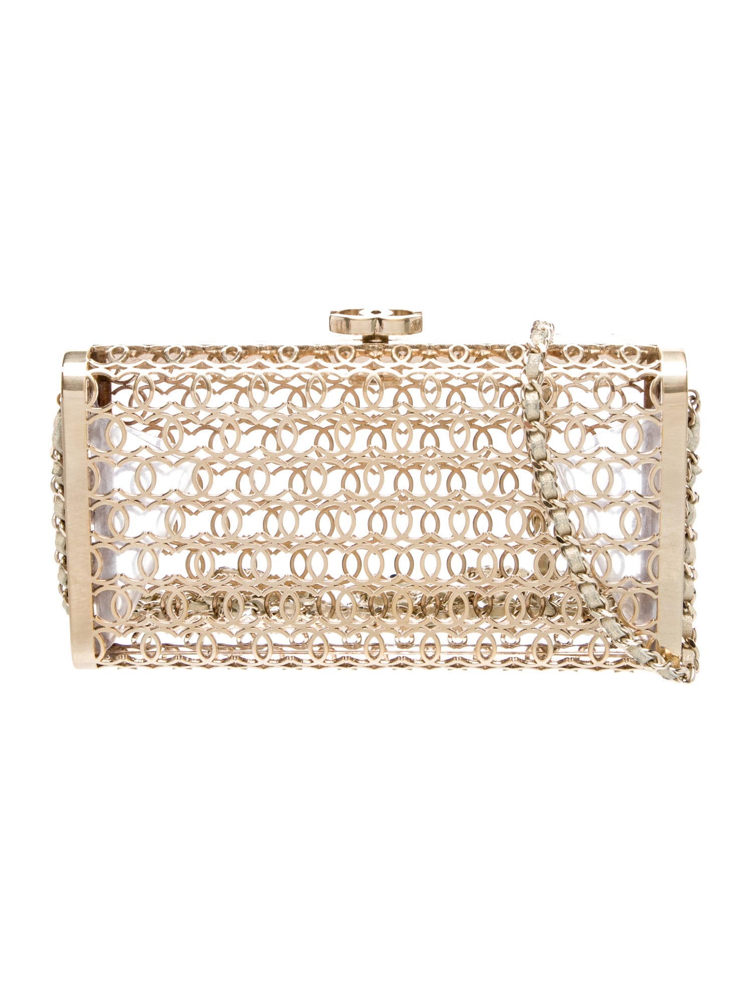 Chanel CC Moucharabieh Minaudière