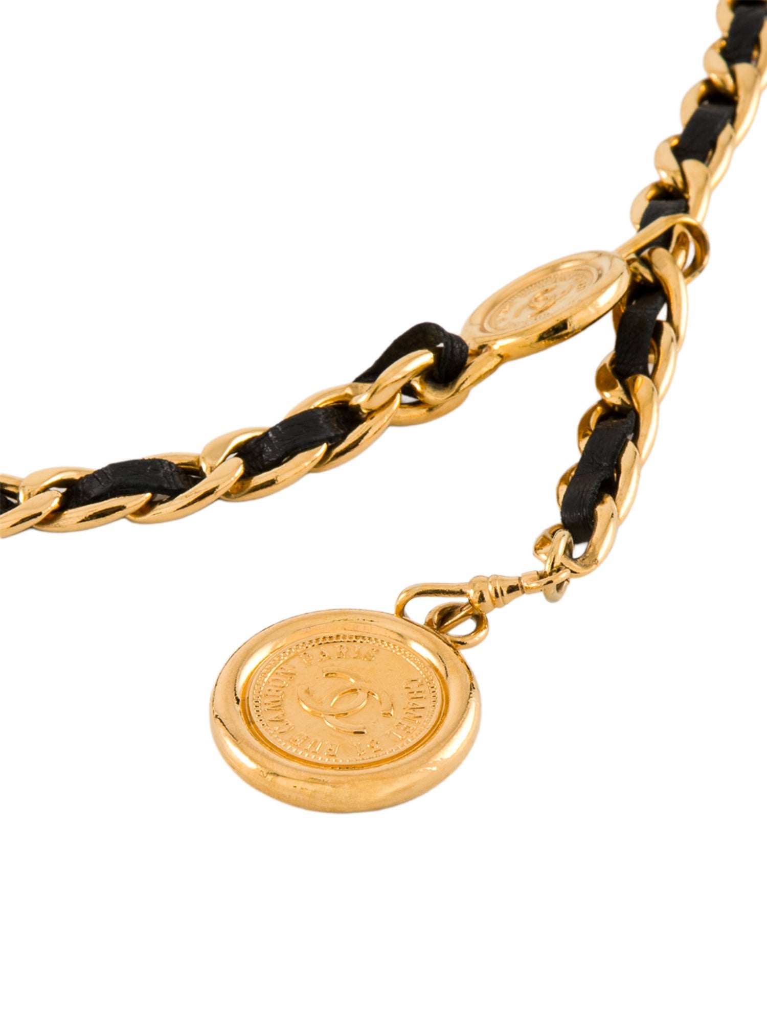 Chanel Vintage Late 1980's - Early 1990's Waist Belt