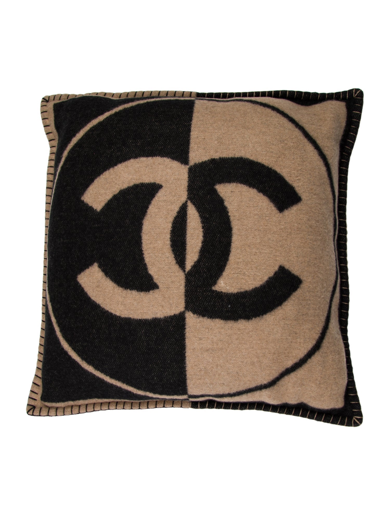 Chanel CC Throw Pillow