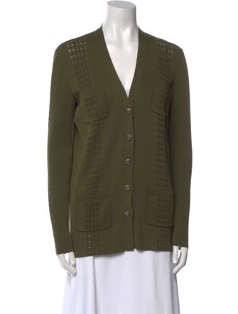 Chanel 2017 V-Neck Sweater