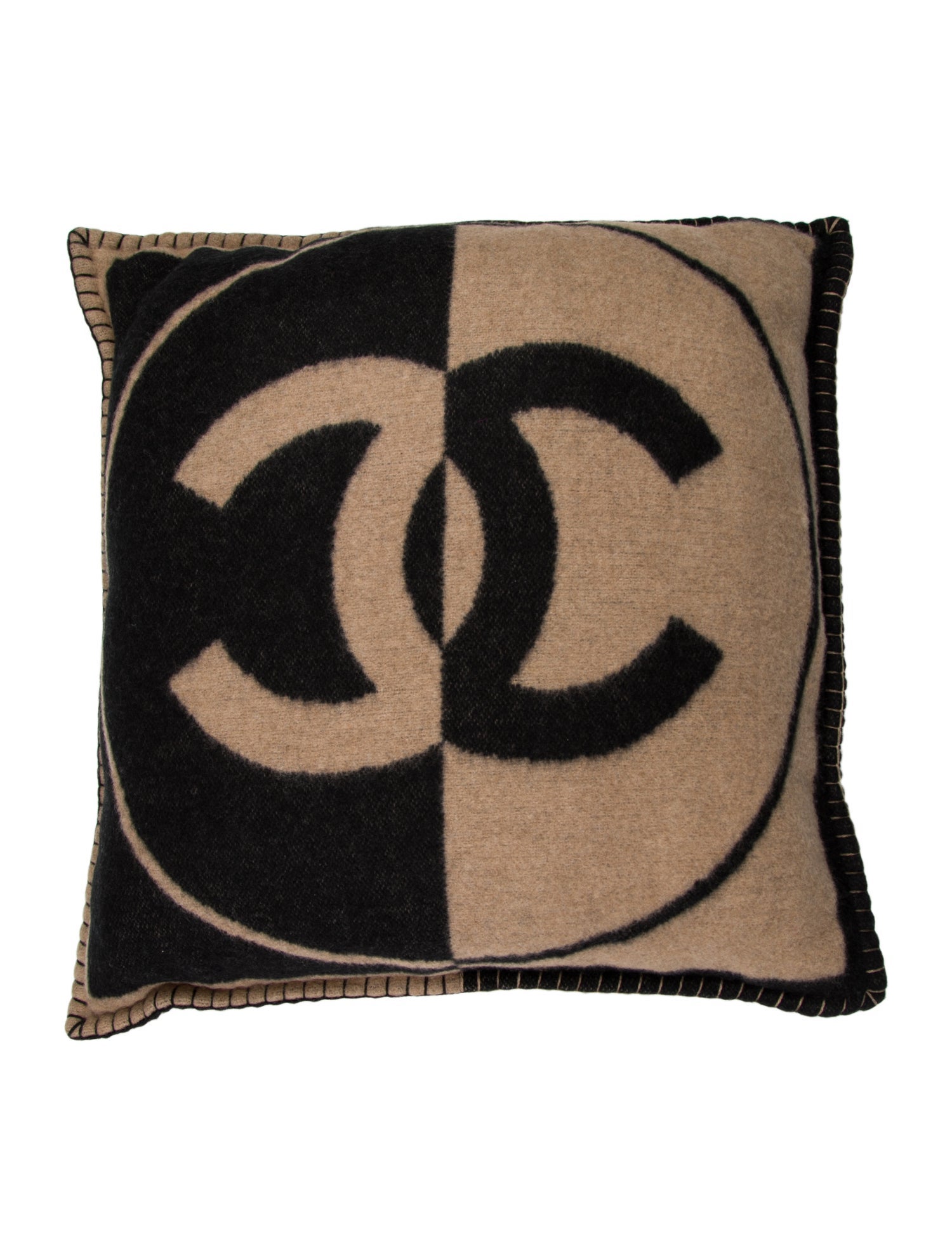 Chanel CC Throw Pillow