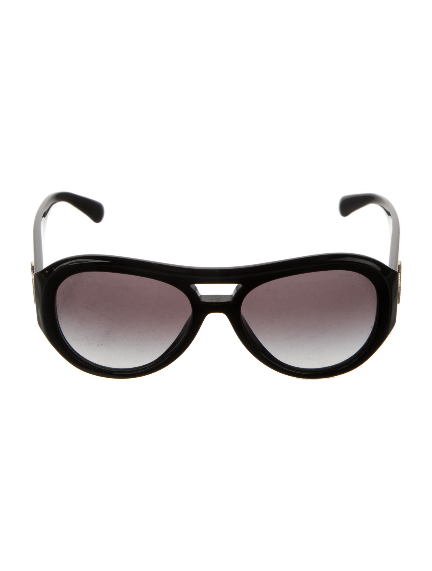 Chanel Interlocking CC Logo Oversize Sunglasses