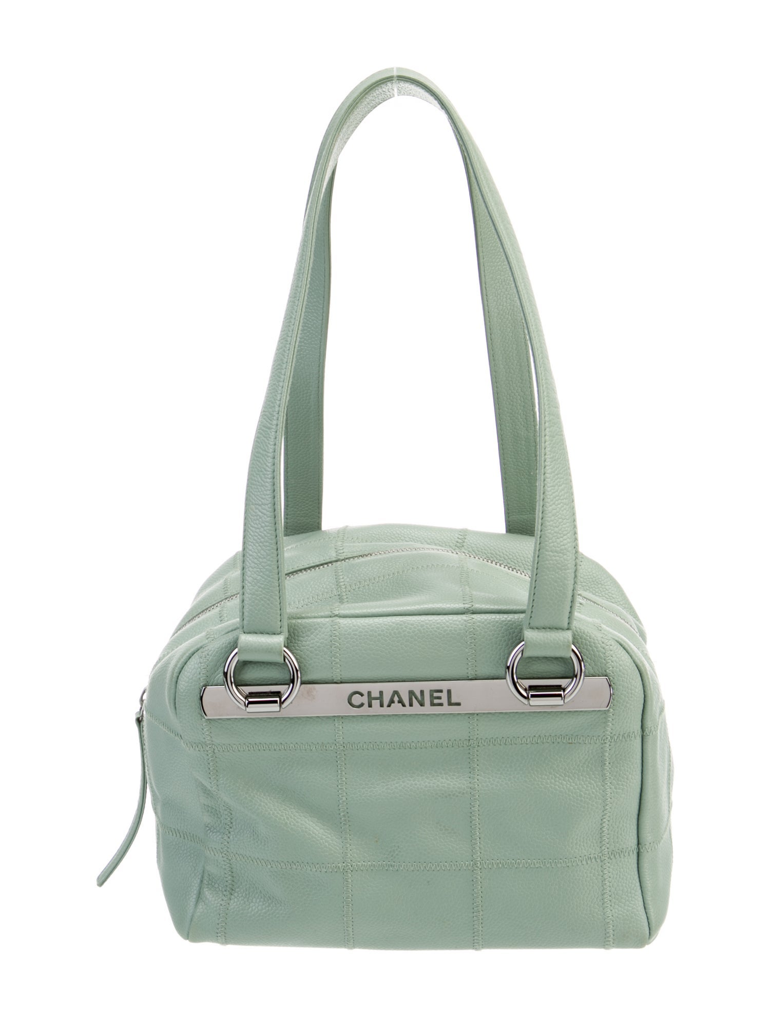 Chanel LAX Square Quilt Bowler Bag