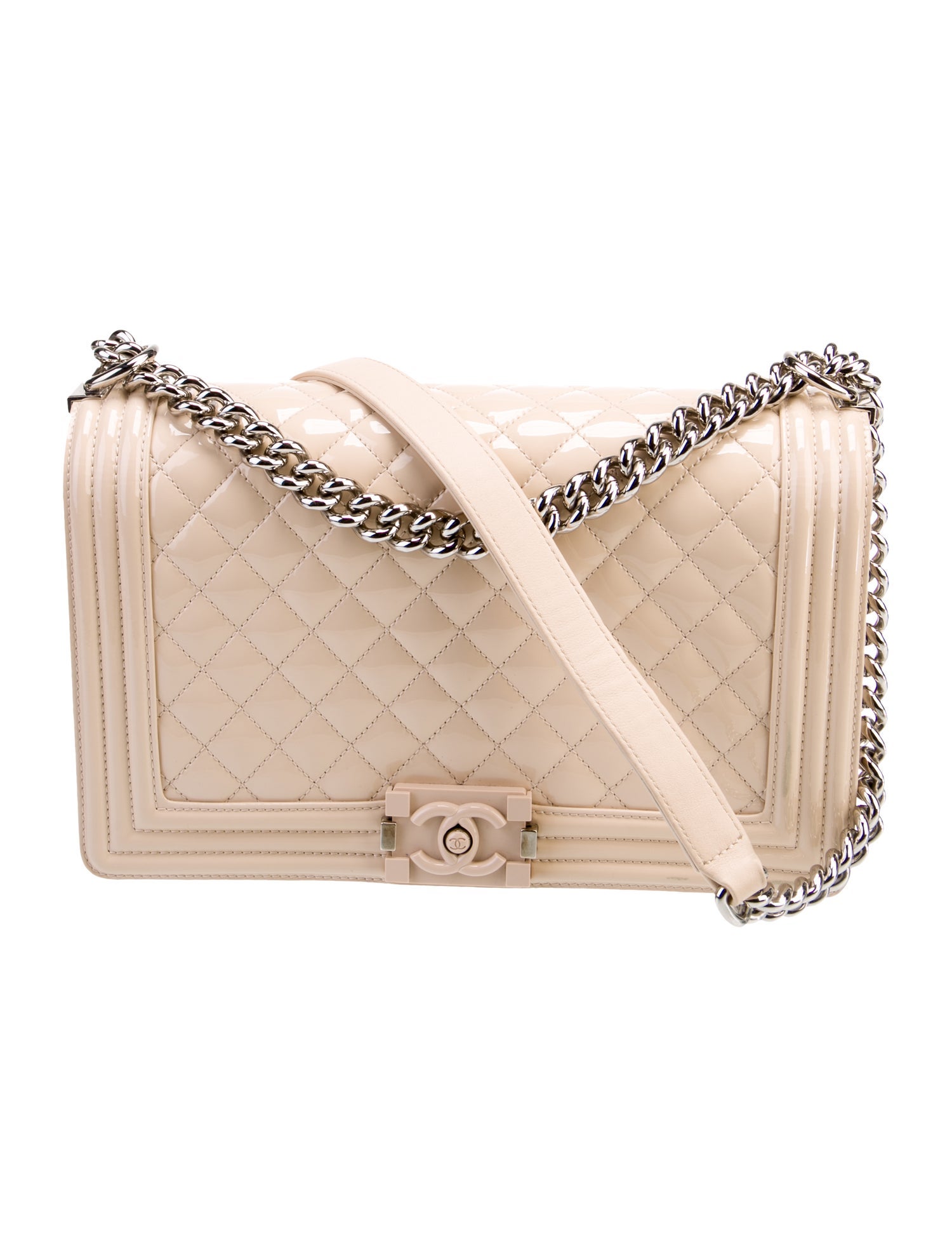 Chanel Large Plexiglass Boy Bag