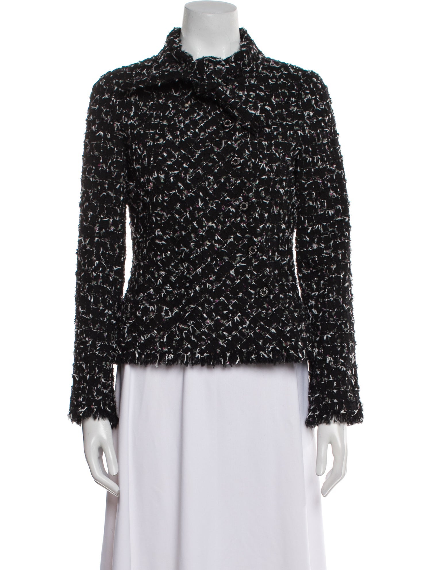 Chanel 2006 Tweed Pattern Jacket