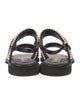 Chanel 2022 Interlocking CC Logo Slingback Sandals