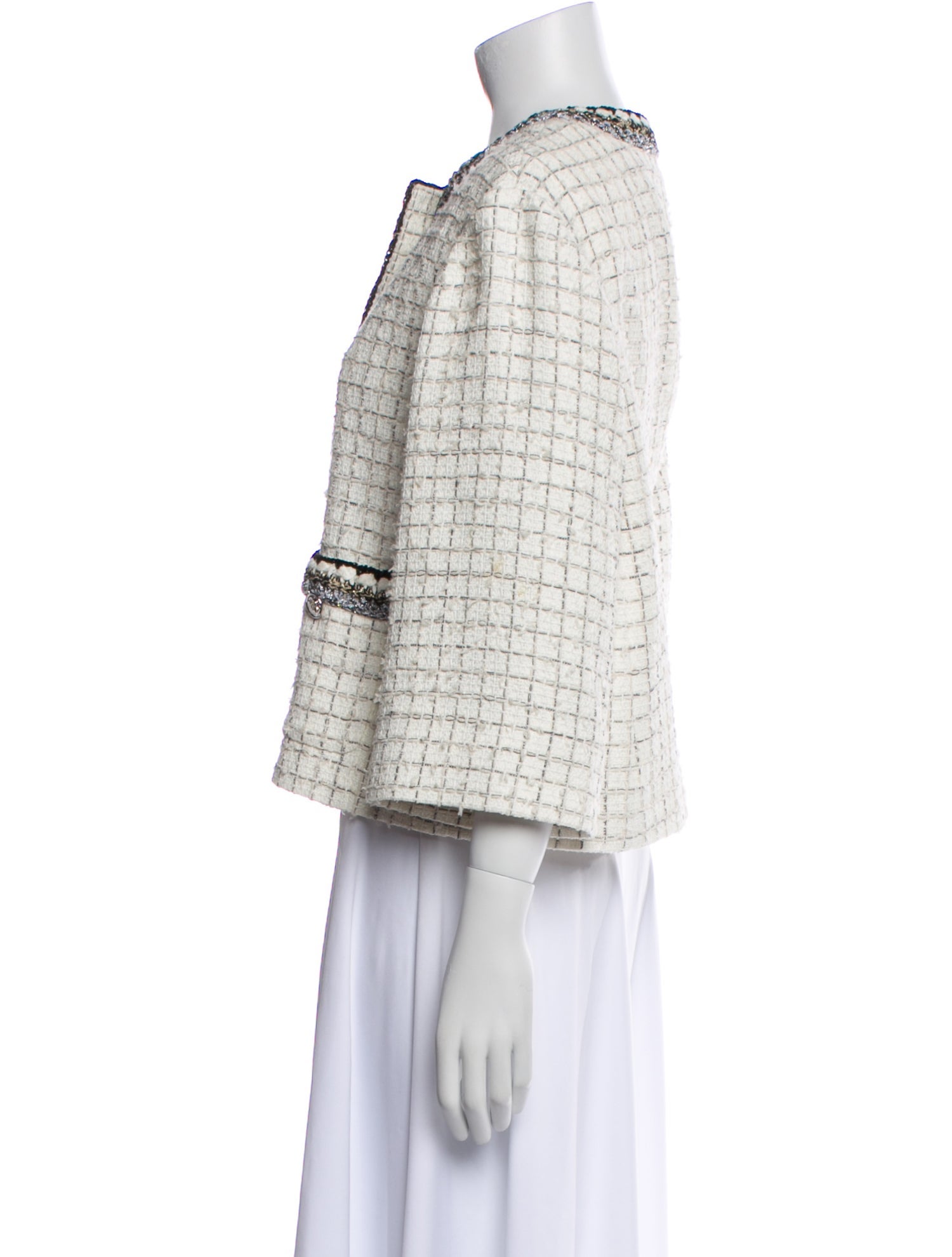 Chanel 2025 Tweed Pattern Evening Jacket w/ Tags