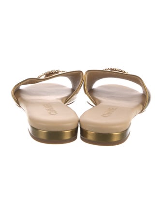 Chanel 2019 Interlocking CC Logo Slides