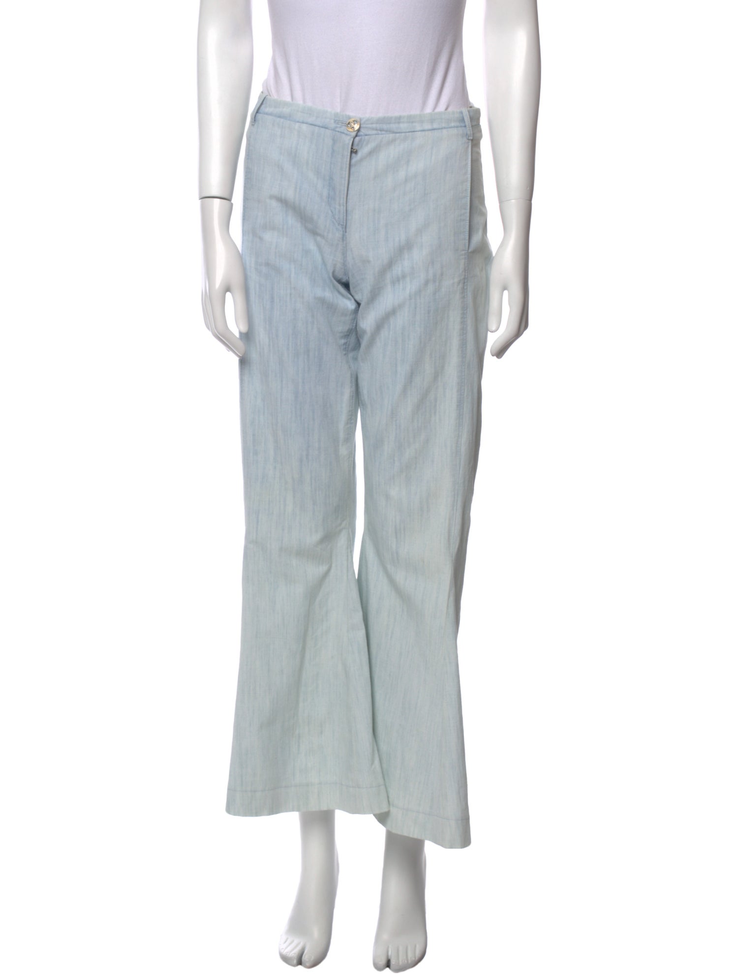 Chanel Vintage Wide Leg Pants