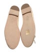 Chanel Interlocking CC Logo Satin Ballet Flats