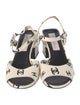 Chanel 2022 Interlocking CC Logo Sandals