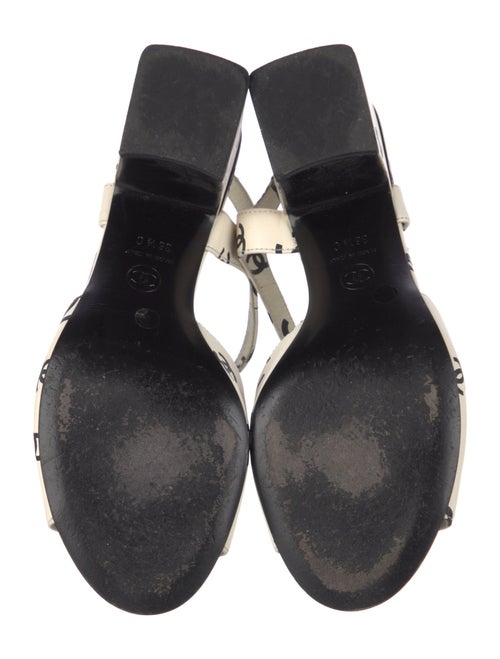 Chanel 2022 Interlocking CC Logo Sandals