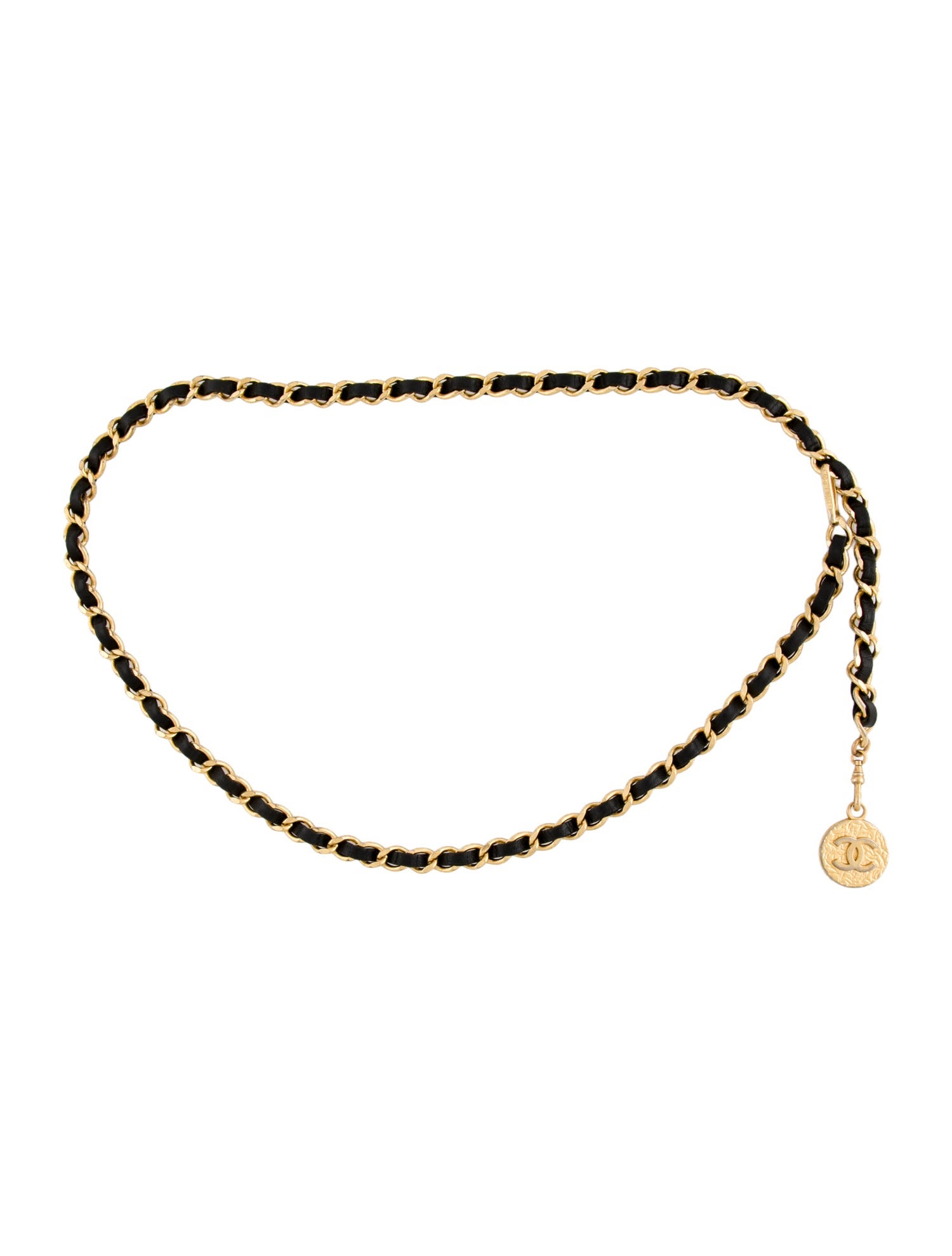 Chanel 1982 Interlocking CC Logo Waist Belt