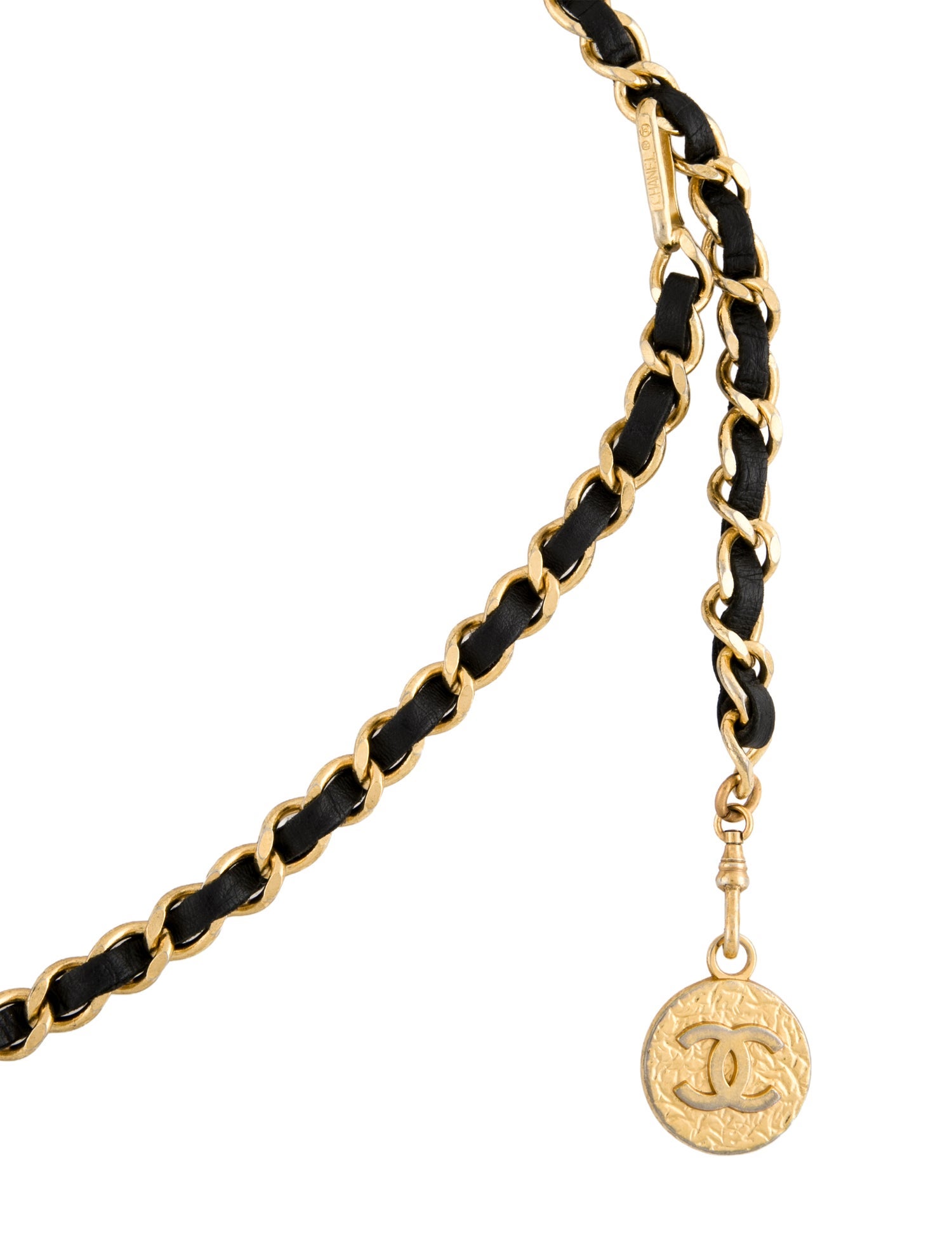 Chanel 1982 Interlocking CC Logo Waist Belt