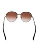 Chanel Interlocking CC Logo Round Sunglasses