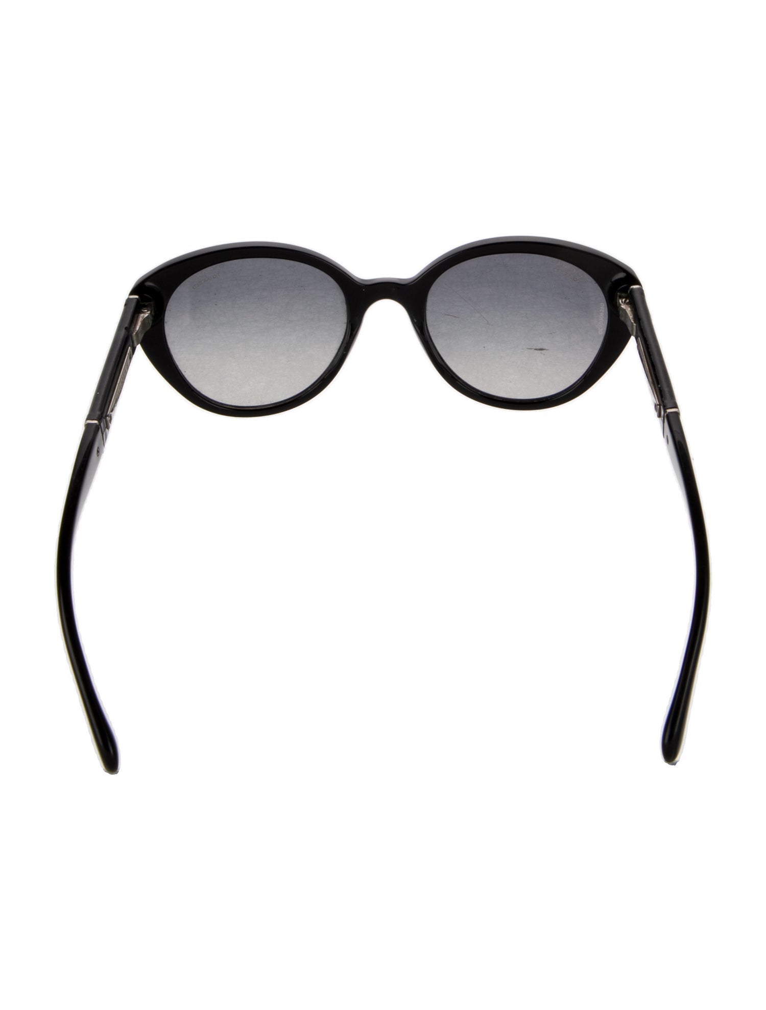 Chanel Interlocking CC Logo Round Sunglasses