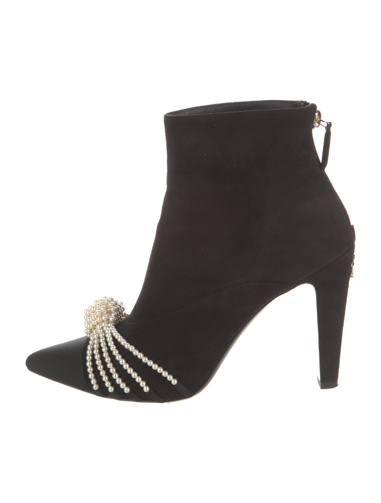 Chanel 2020 Interlocking CC Logo Boots