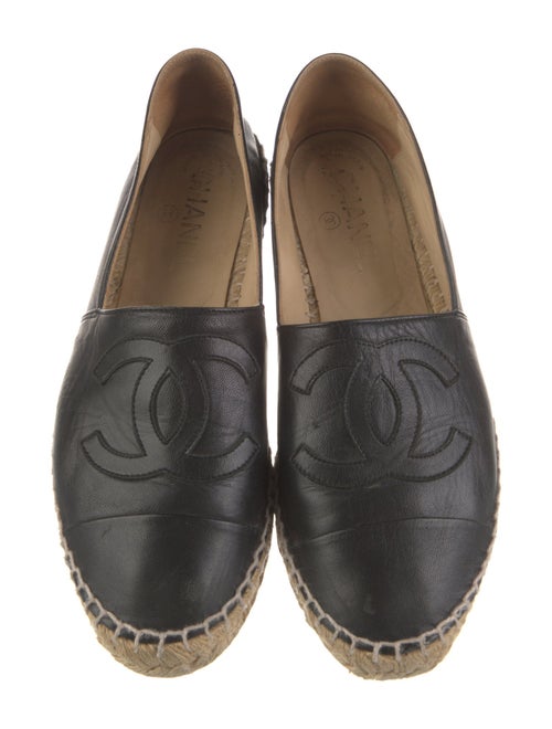 Chanel 2015 Interlocking CC Logo Espadrilles
