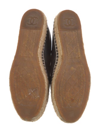 Chanel 2015 Interlocking CC Logo Espadrilles