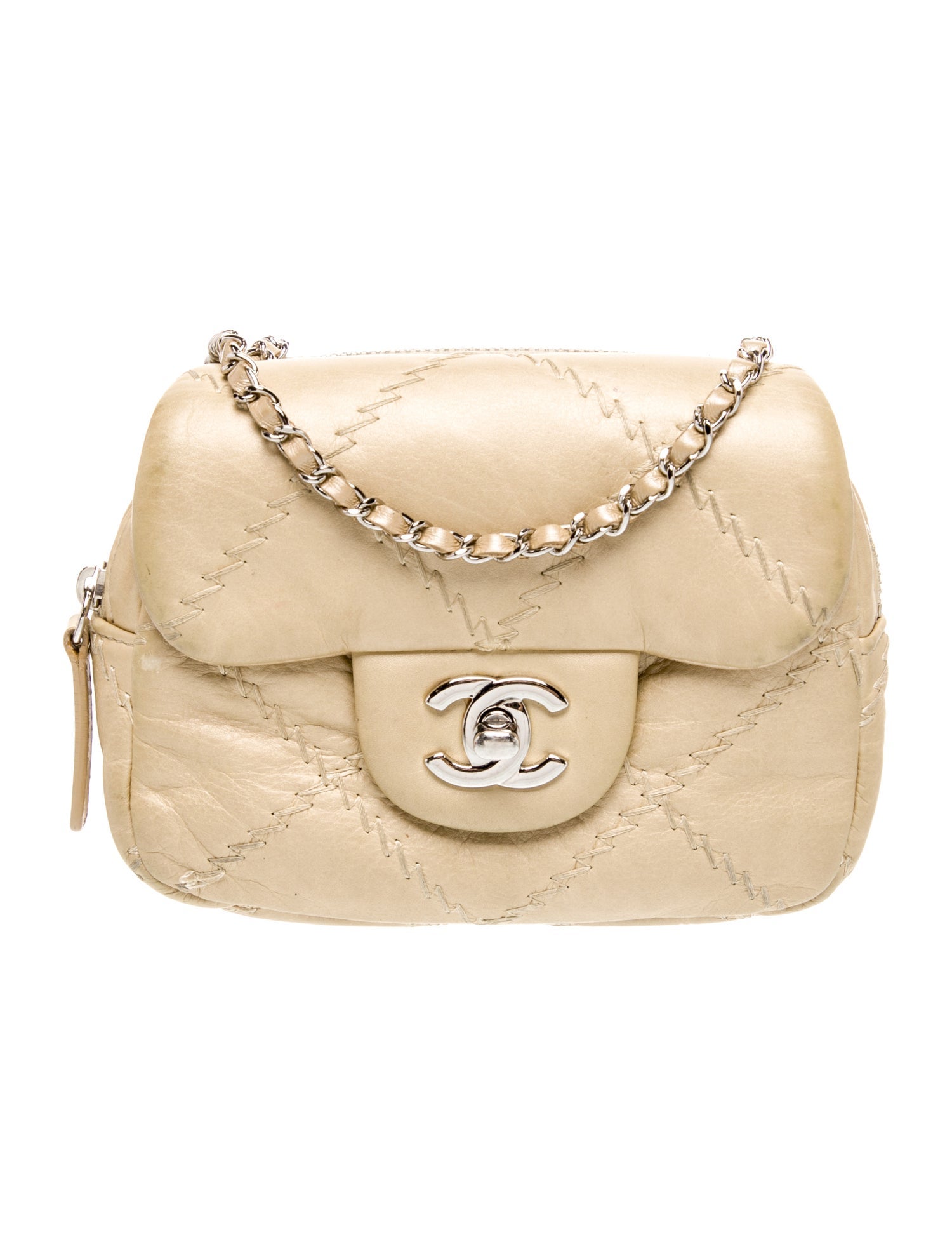 Chanel Ultimate Stitch Mini Flap Wallet On Chain