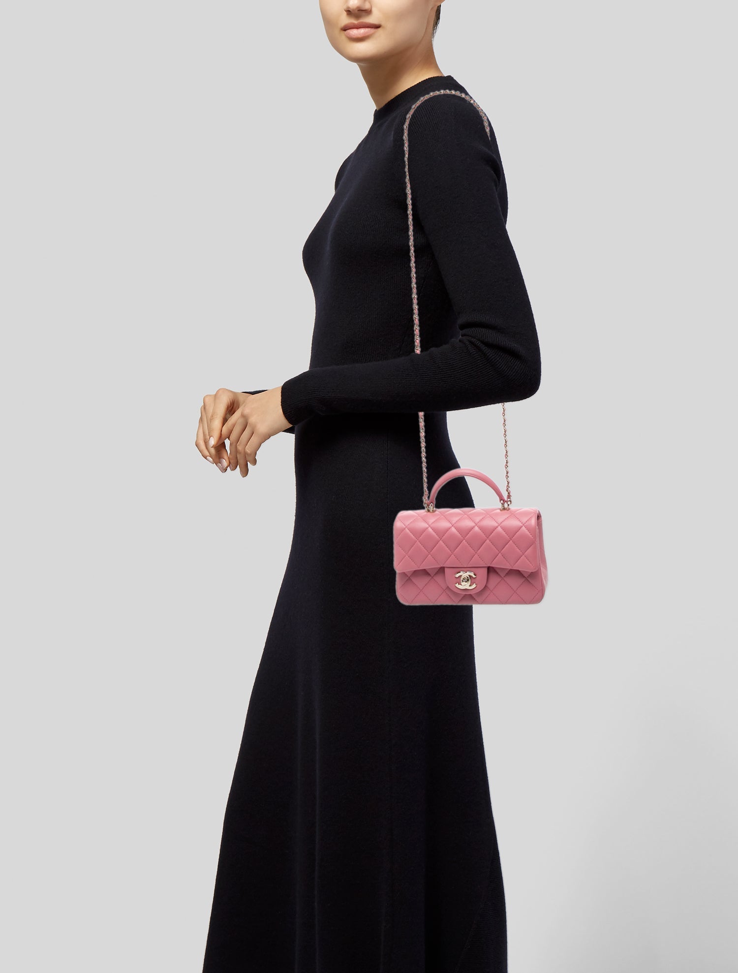 Chanel Rectangular Mini Top Handle Flap Bag