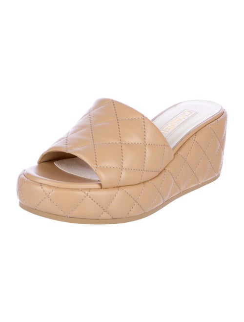 Chanel 2024 Interlocking CC Logo Slides