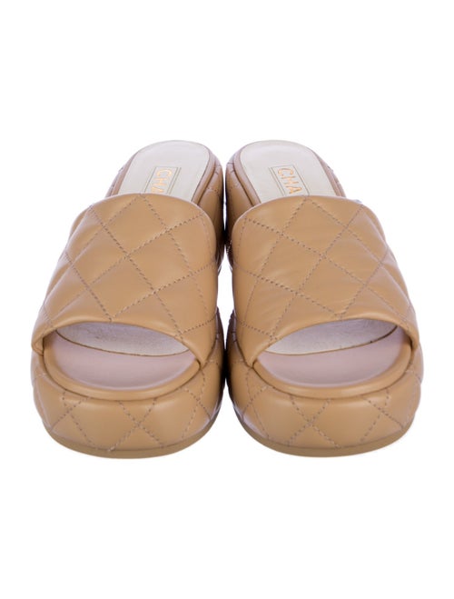 Chanel 2024 Interlocking CC Logo Slides