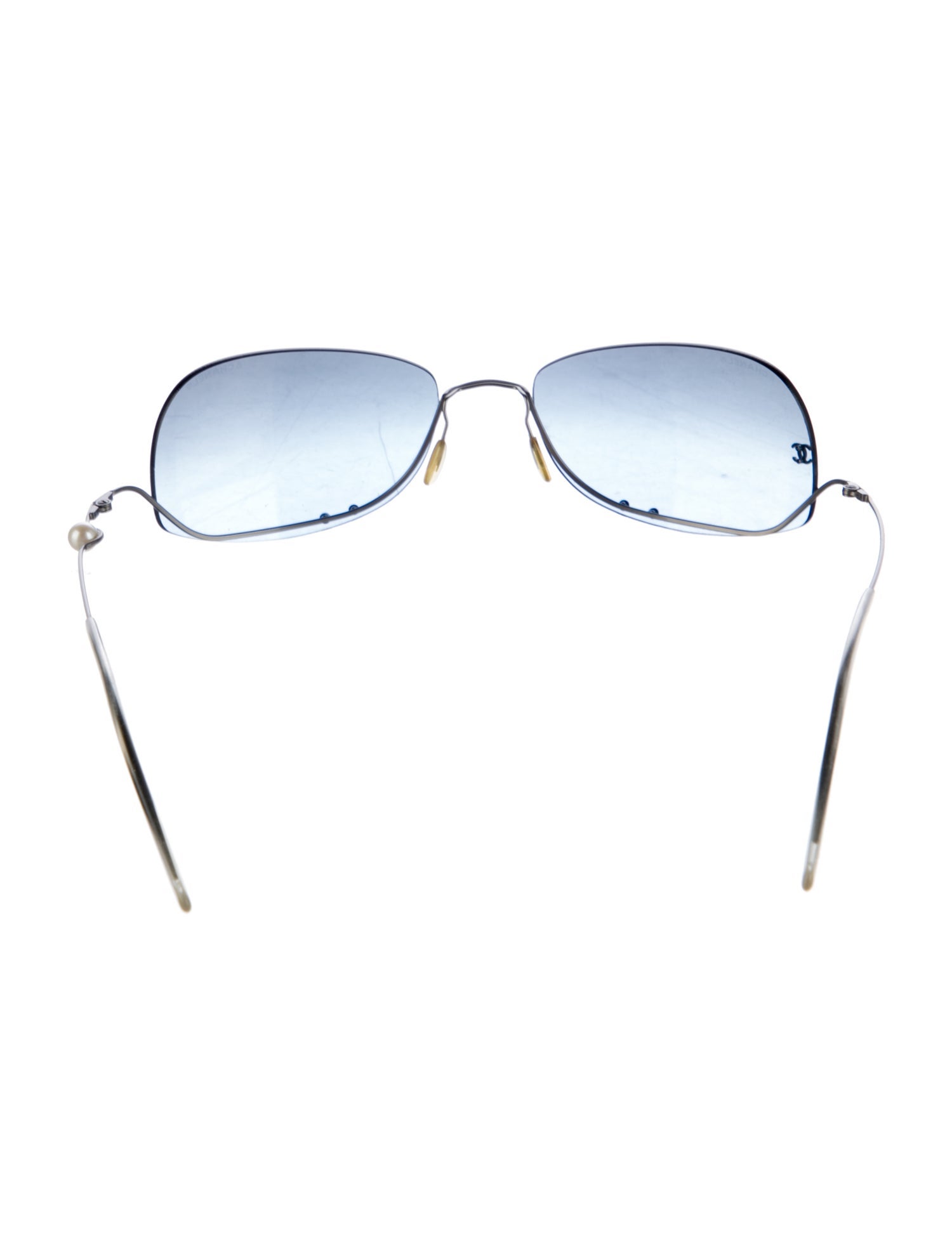 Chanel Vintage Interlocking CC Logo Sunglasses