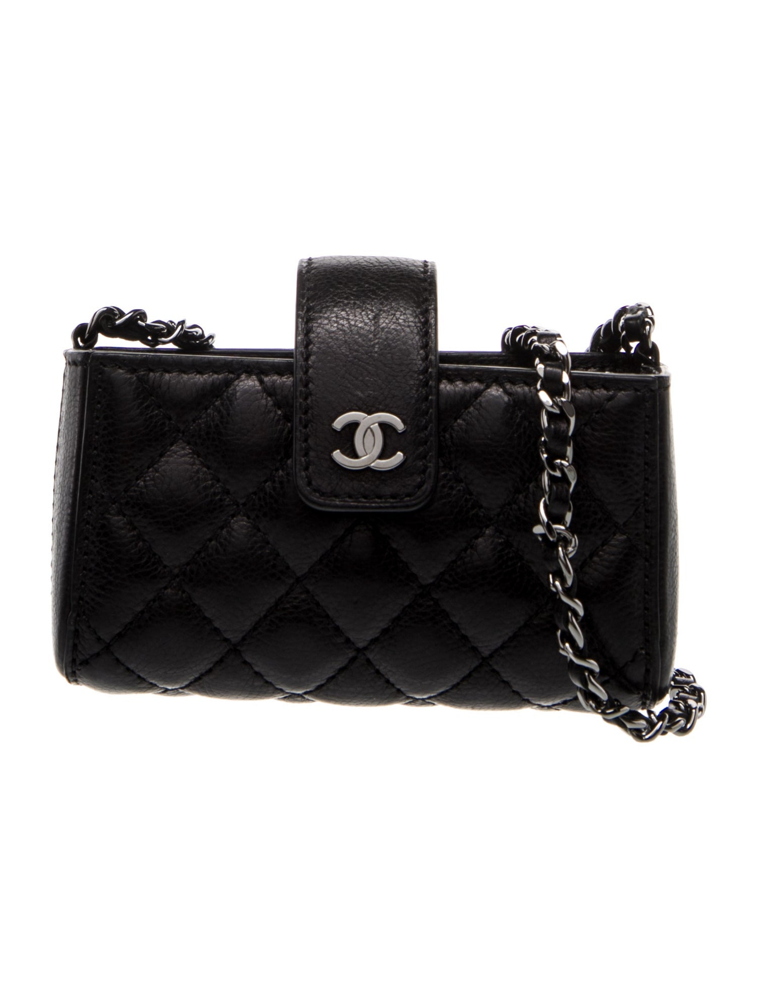 Chanel Quilted Mini Phone Holder