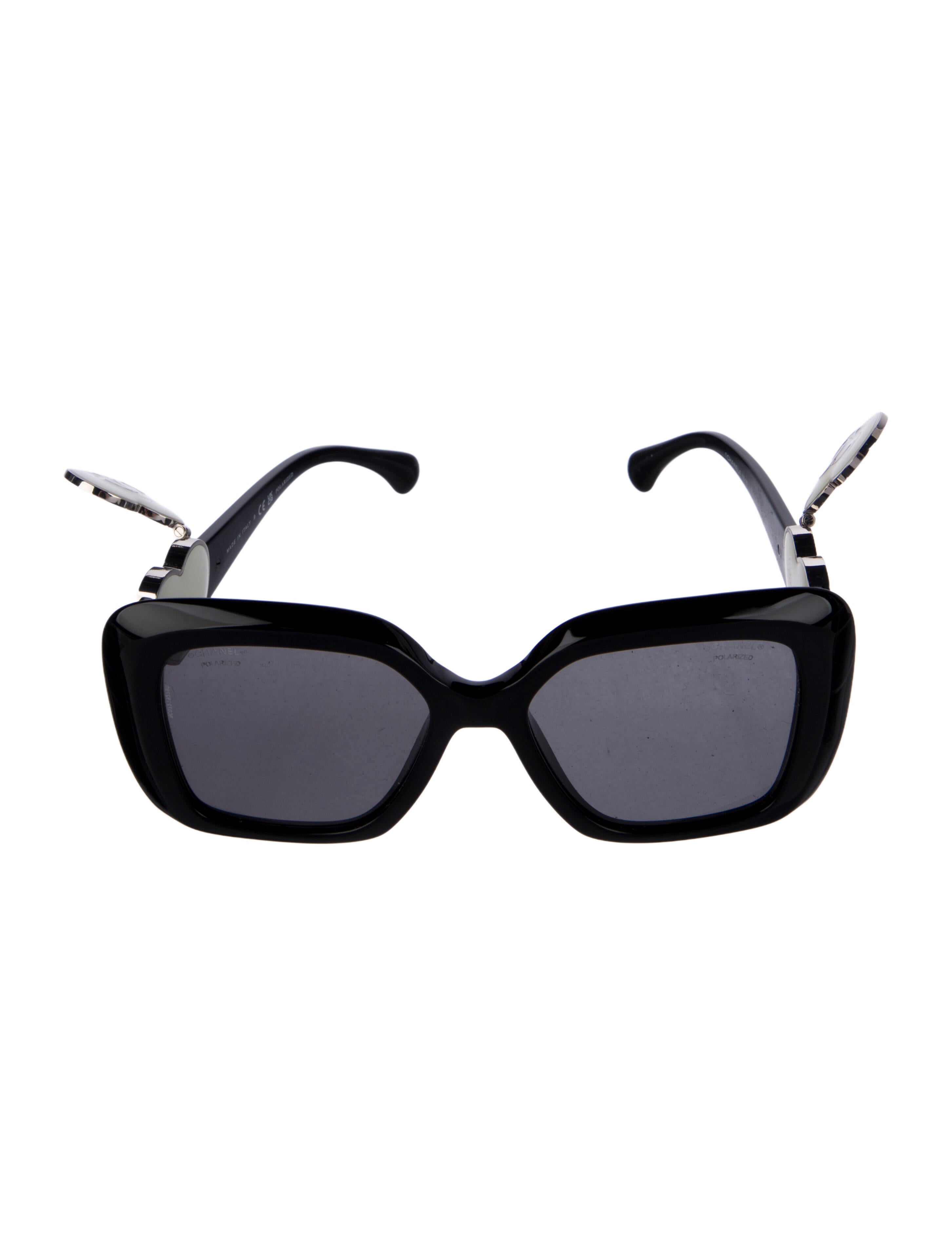 Chanel Interlocking CC Logo Square Sunglasses