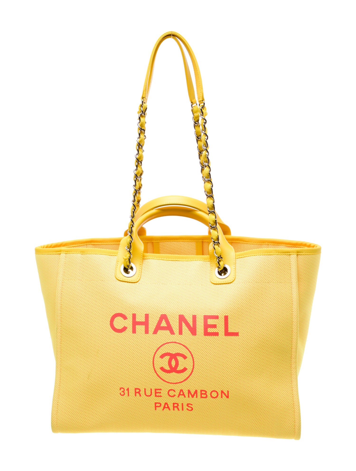 Chanel Medium Deauville Shopping Tote