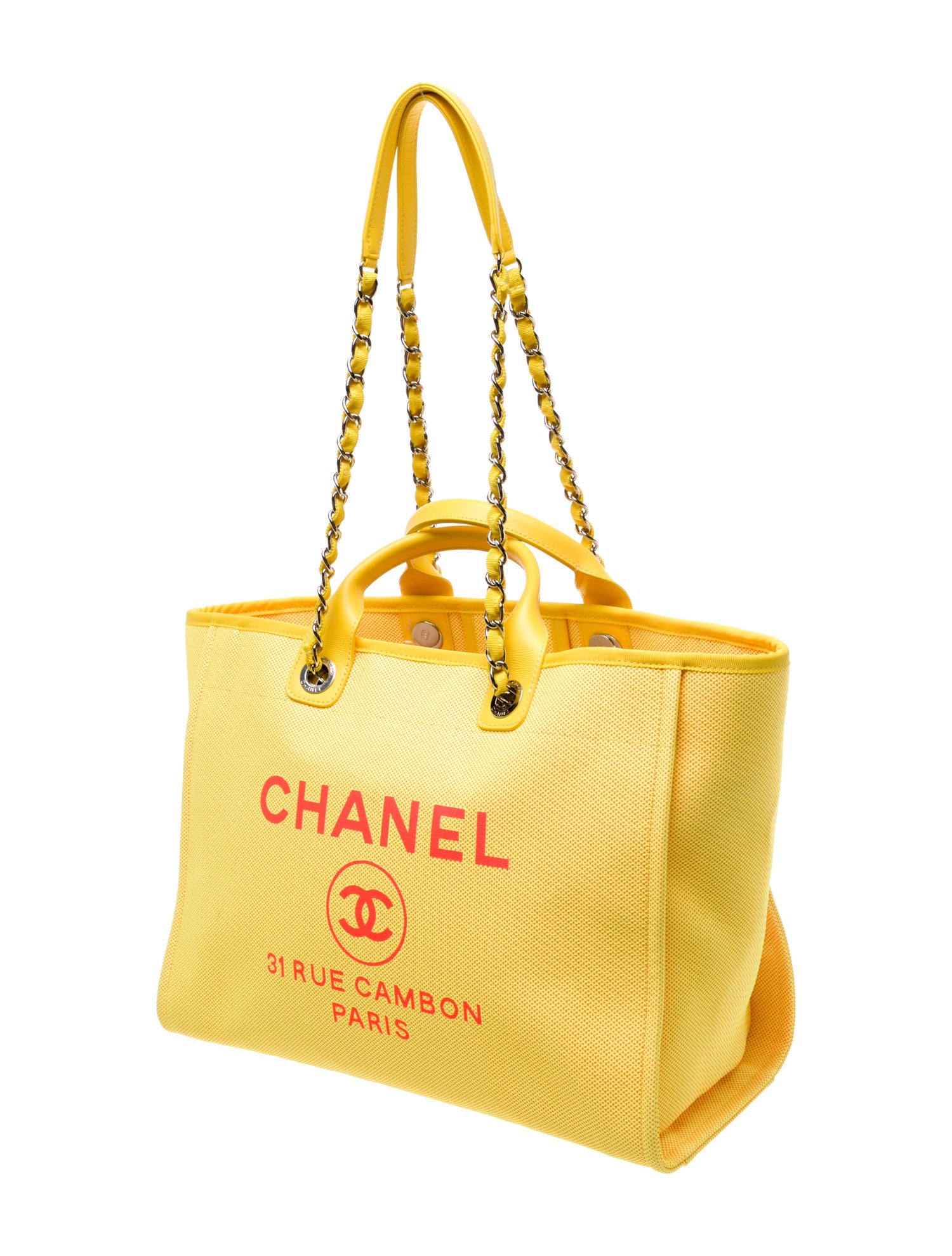 Chanel Medium Deauville Shopping Tote
