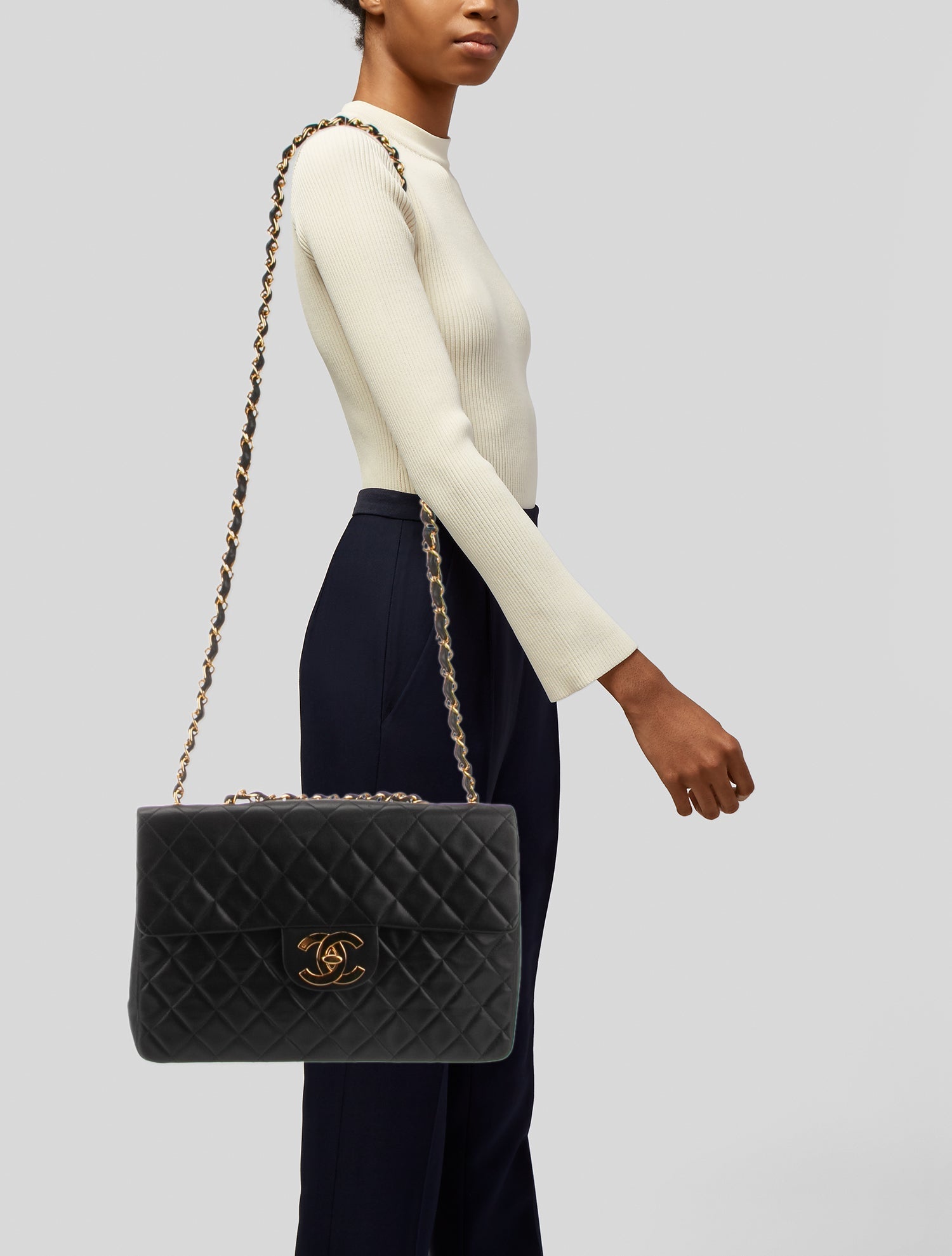 Chanel Classic Jumbo XL Maxi Flap Bag