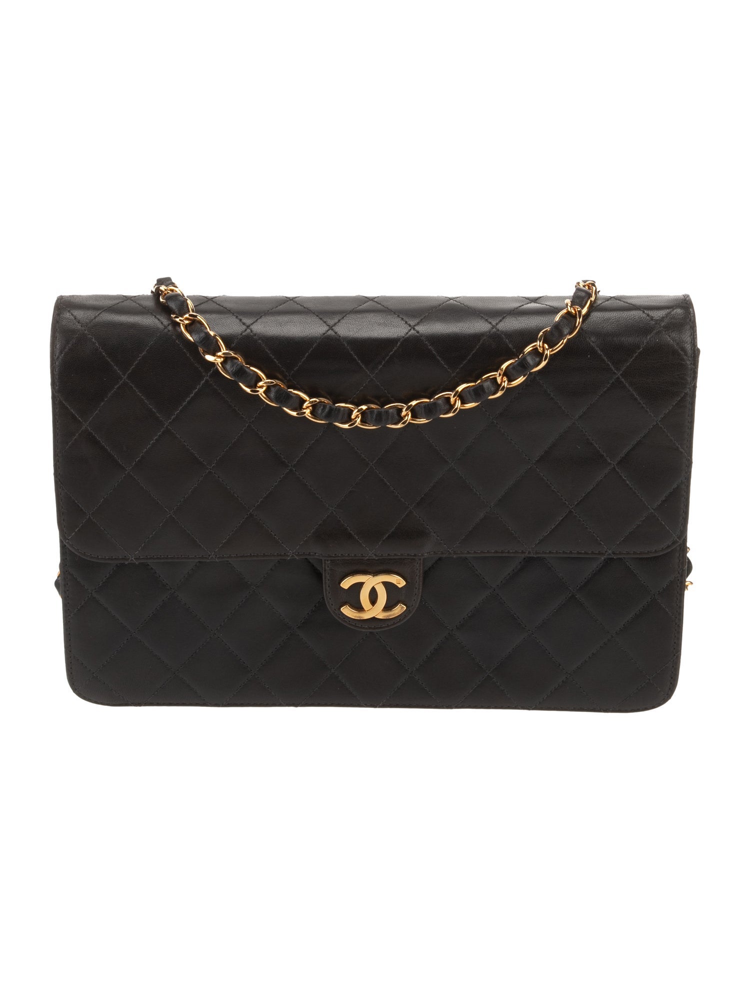 Chanel Quilted CC Square Flap Bag