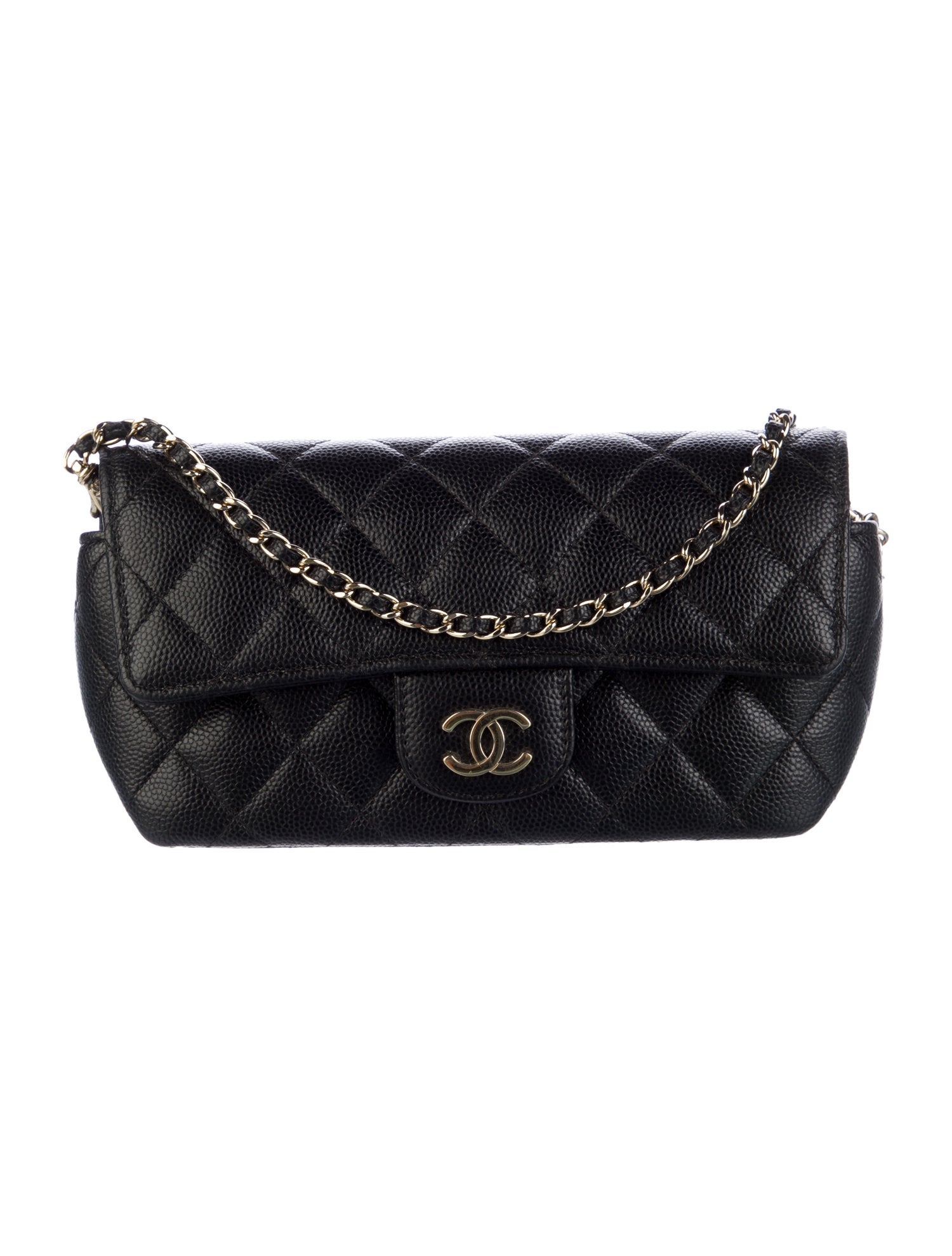 Chanel Classic Glasses Case w/Chain