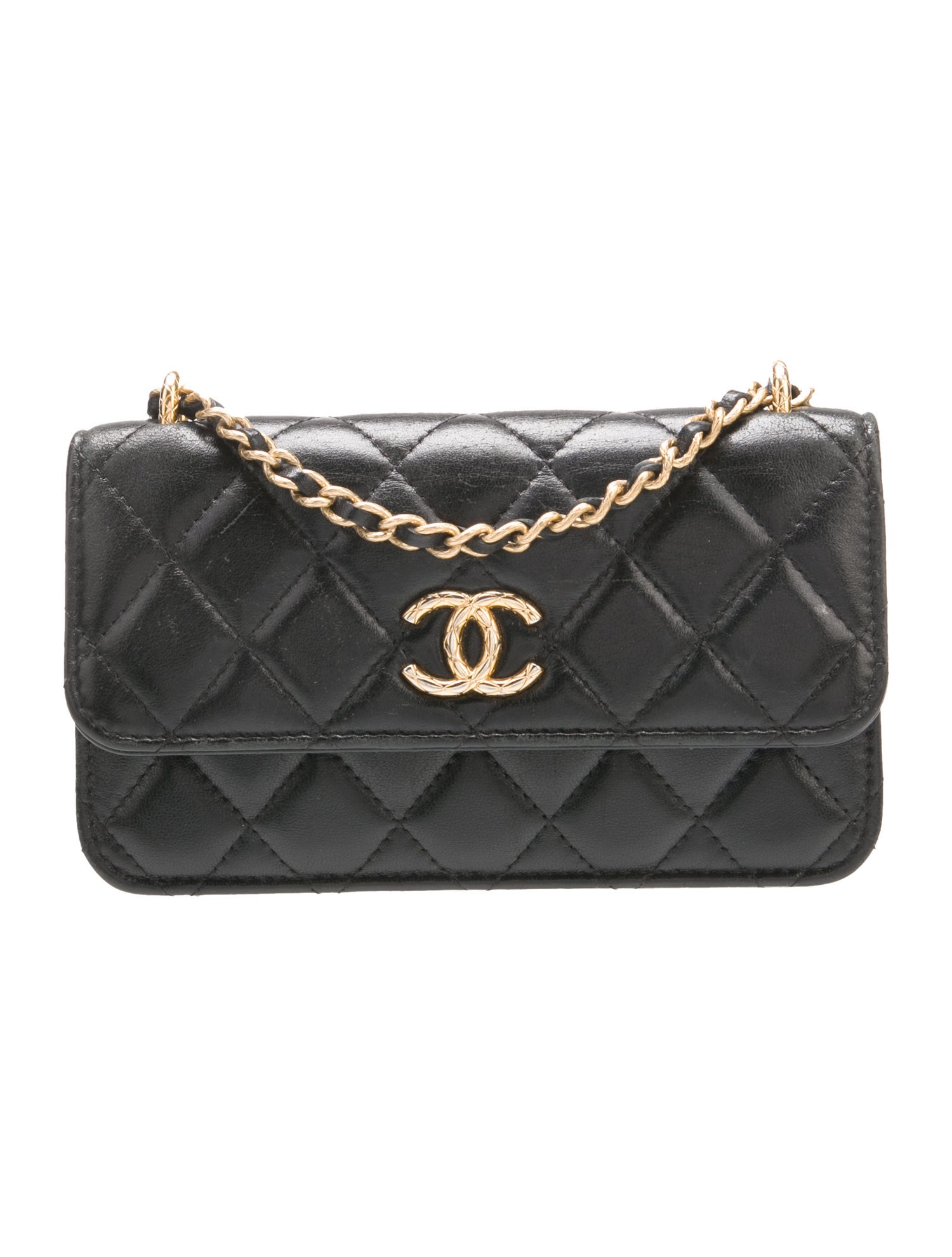 Chanel Quilted Dynasty Phone Holder