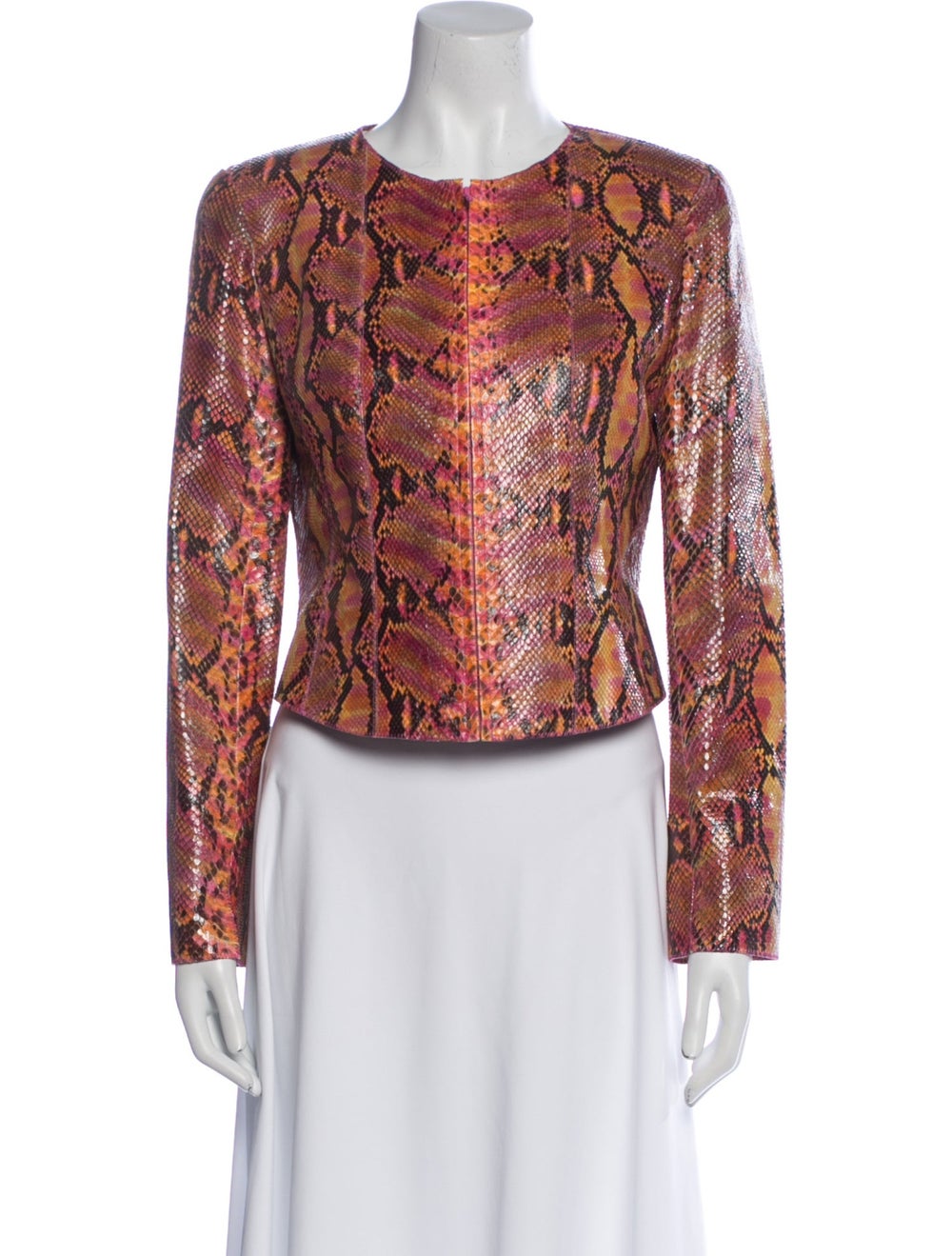 Chanel Python Jacket Vintage From the Transitiona… - image 1