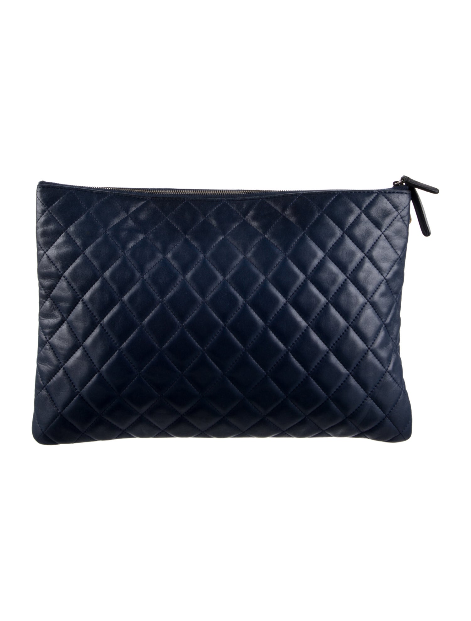 Chanel Large Quilted O-Case