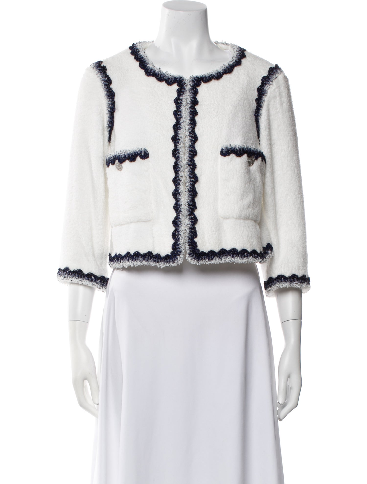 Chanel 2012 Terry Cloth Evening Jacket