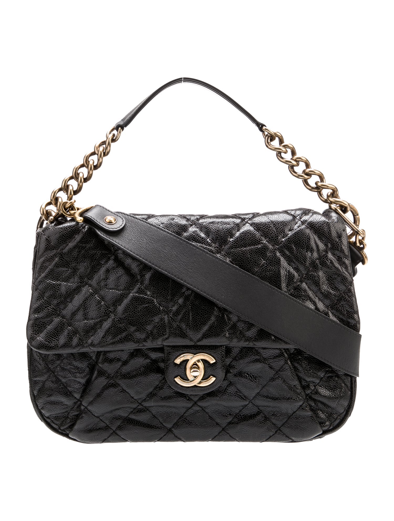 Chanel Medium Coco Pleats Messenger Bag