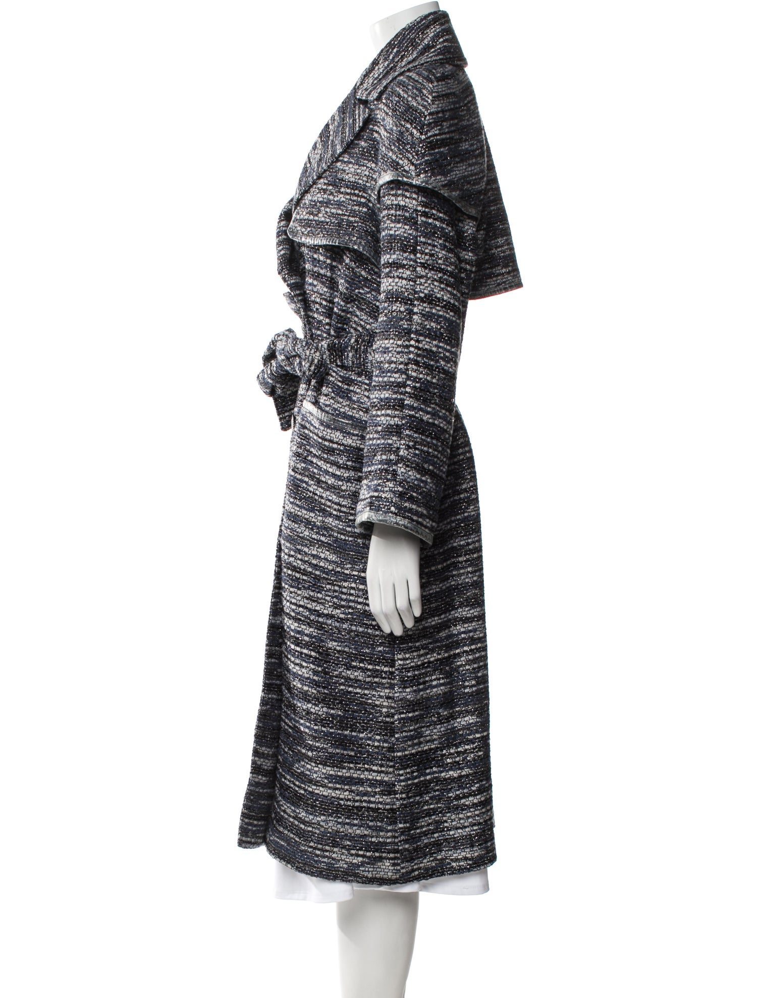 Chanel 2018 Striped Coat