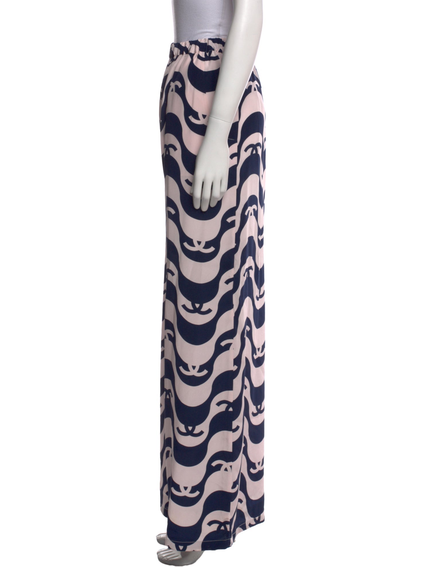 Chanel 2021 Wide Leg Pants