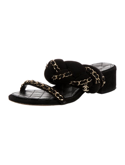 Chanel 2017 Interlocking CC Logo Slides