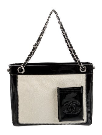 Chanel Ponyhair Chain Tote