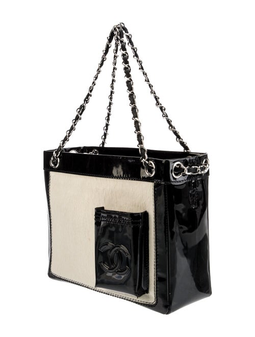 Chanel Ponyhair Chain Tote