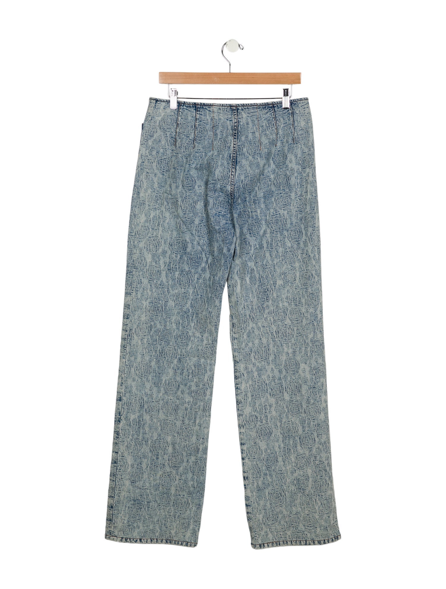 Chanel 2023 Wide Leg Jeans