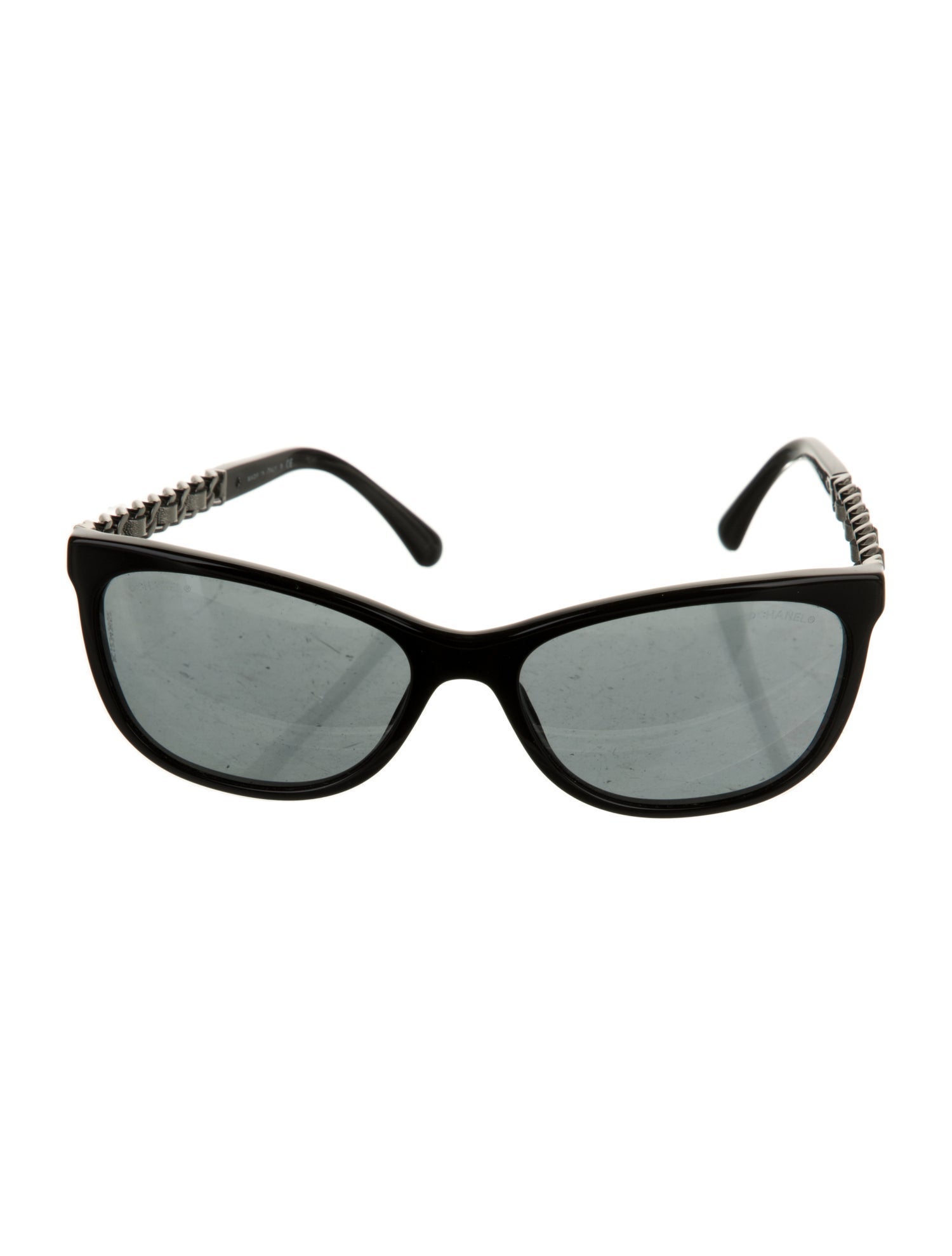 Chanel Interlocking CC Logo Wayfarer Sunglasses