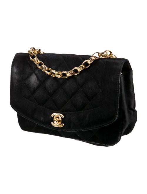 Chanel Satin Diana Flap Bag