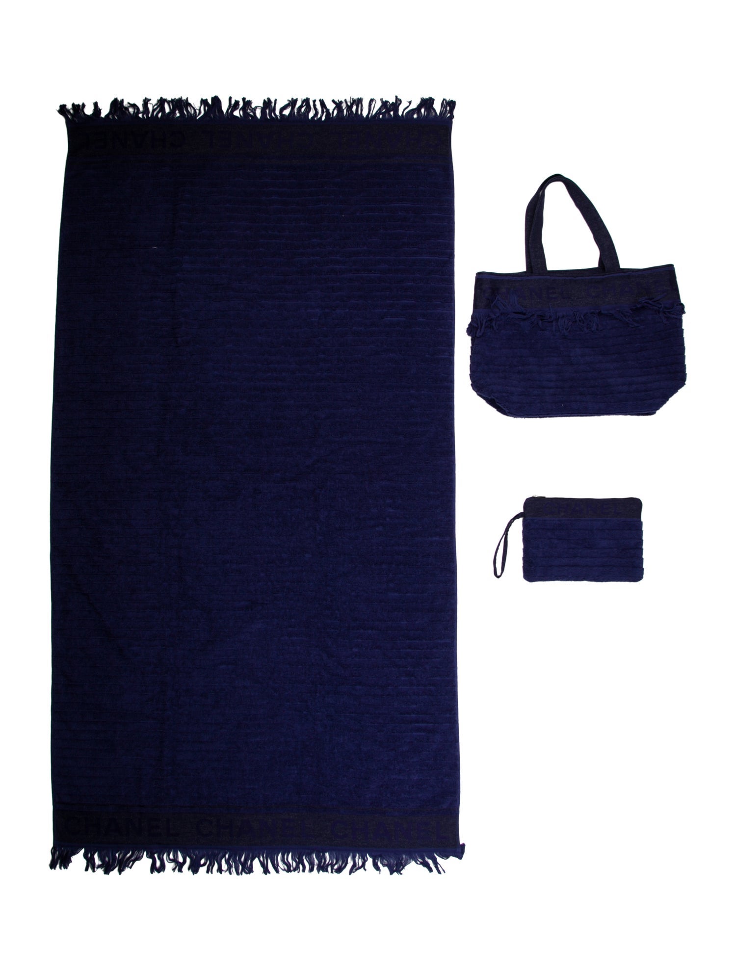 Chanel 2022 Beach Tote Set